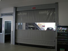 porta industriale rapida avvolgibile